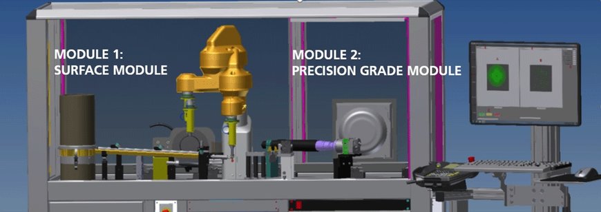 Fully automated surface quality check of bearing balls